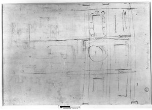 Study for the Ceiling of the Laurentian Library, 1524